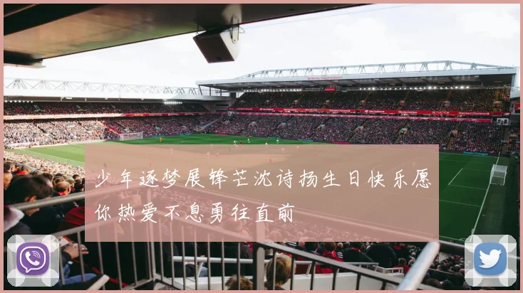 少年逐梦展锋芒沈诗扬生日快乐愿你热爱不息勇往直前